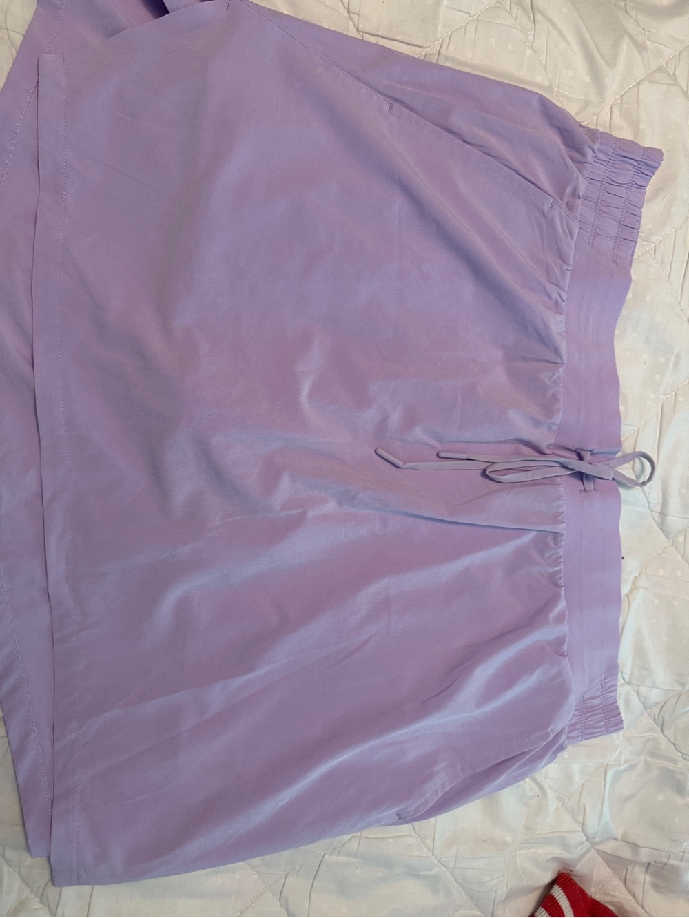 all in motion Lavender Drawstring Mini Skirt